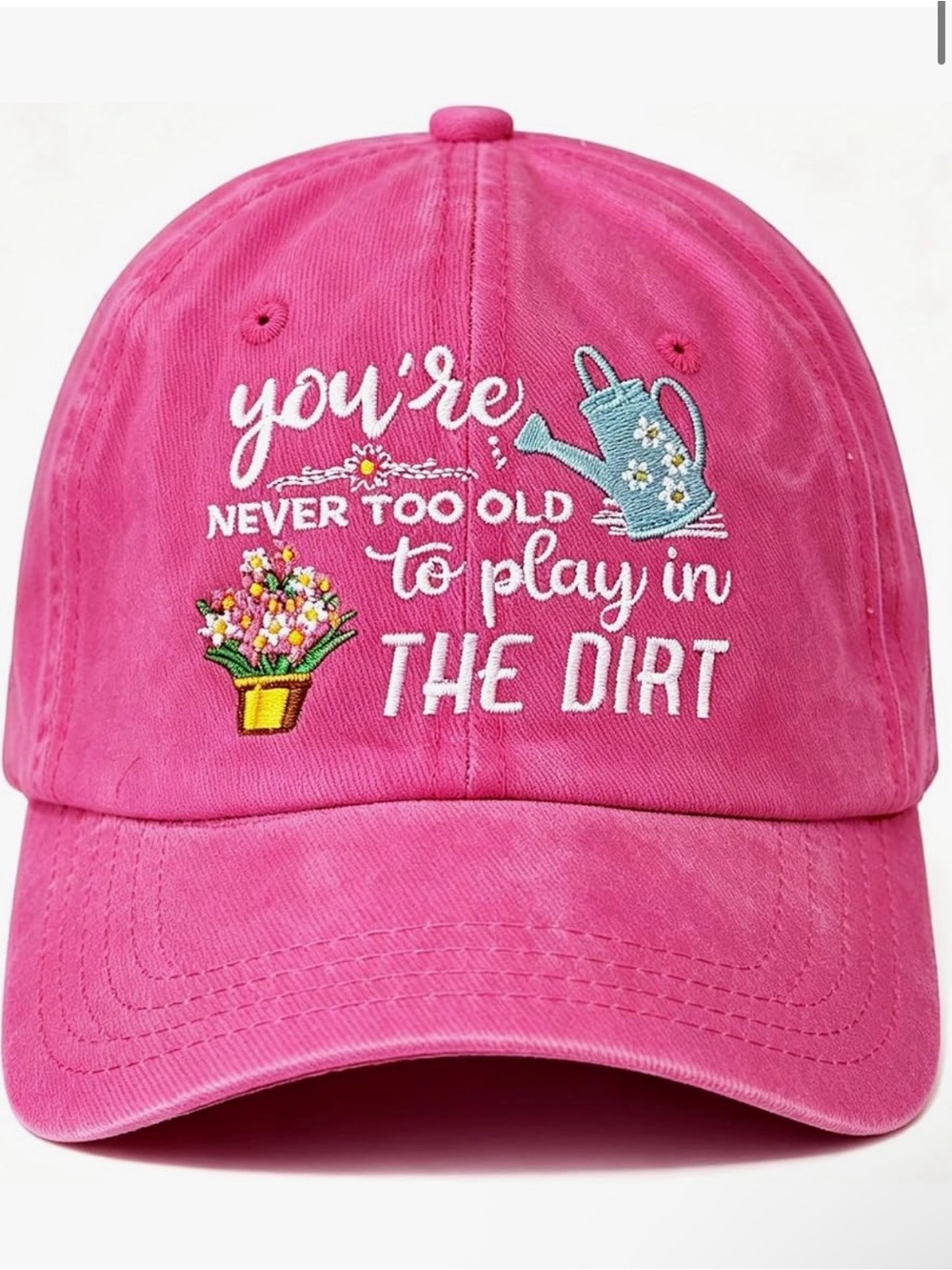 Gardening Hat for Women - Adjustable Cotton Garden Hat